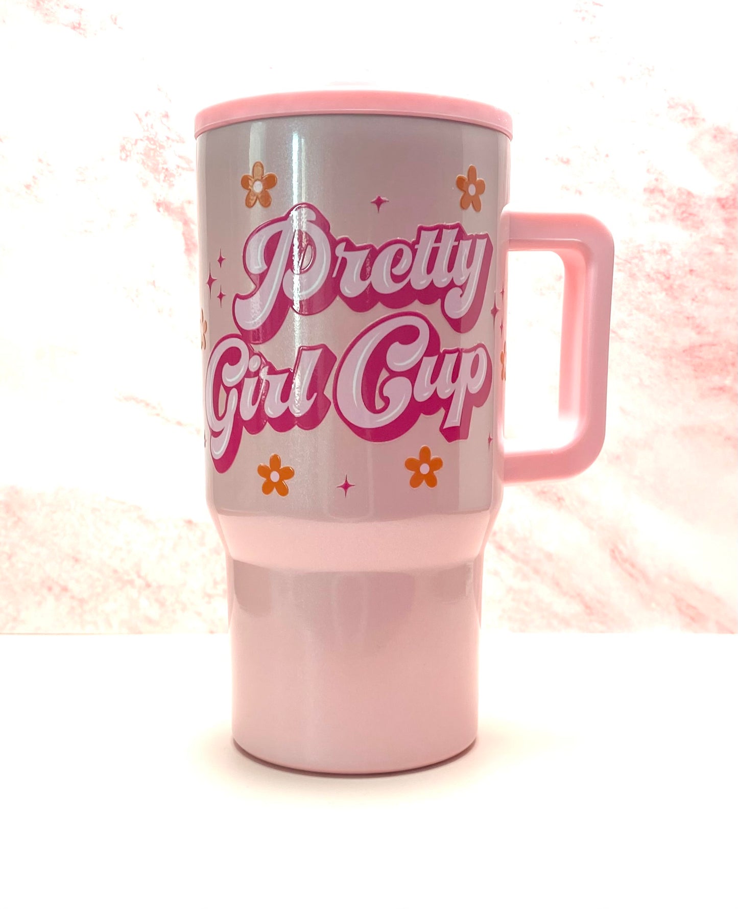 Pretty Girl Cup Stainless Steel Tumbler