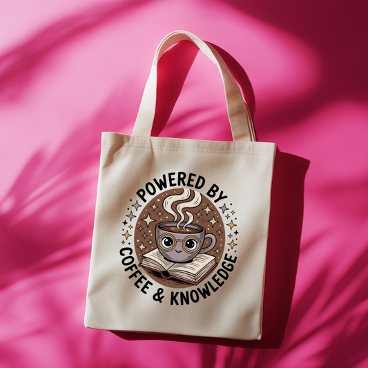 Powered by knowledge and coffee