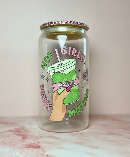 Hot Girls Drink Matcha Tumbler