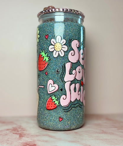 Self Love Juice Snowglobe Tumbler