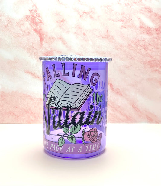 Falling For The Villain Glass Mug