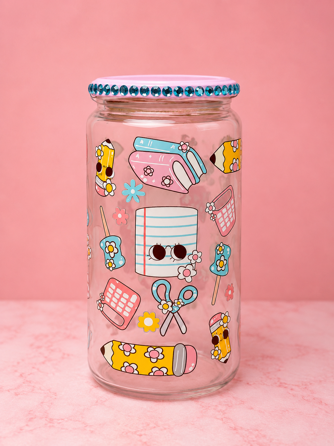 Teacher Era Glass Cup