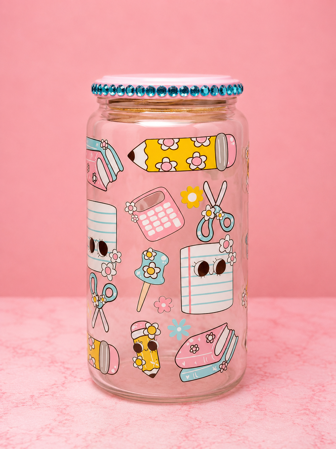 Teacher Era Glass Cup