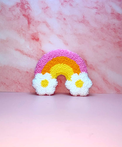 Rainbow Mug Rug