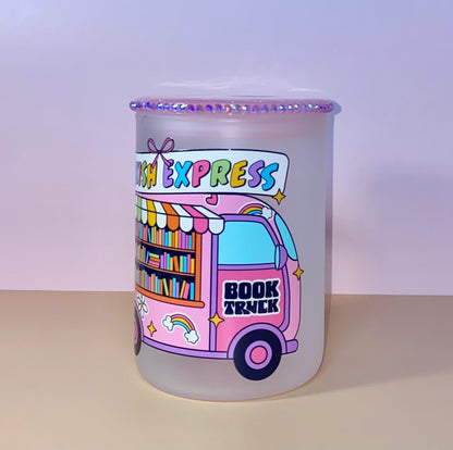 Bookish Express Glass Mug
