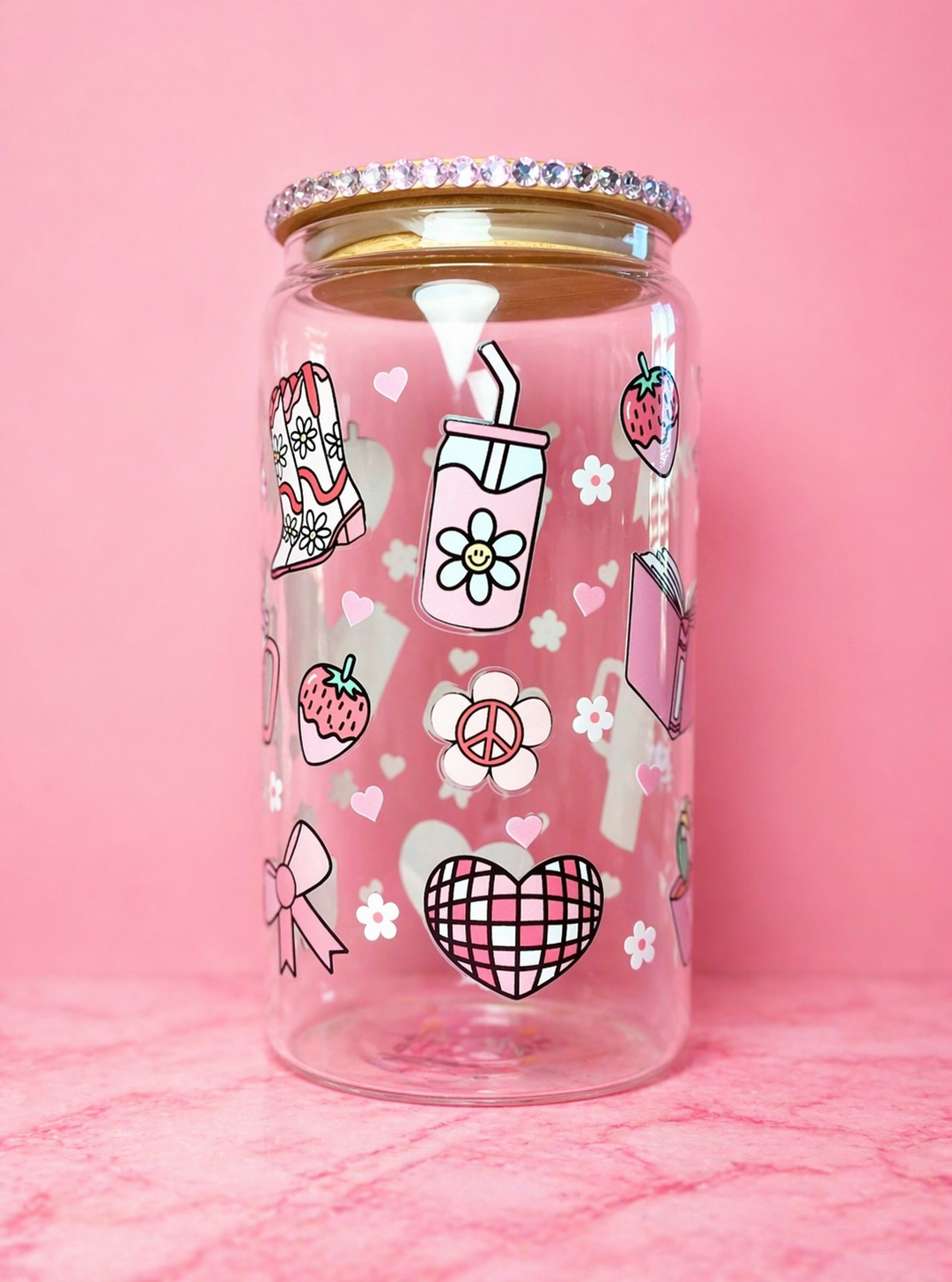 Coquette Bookish Tumbler
