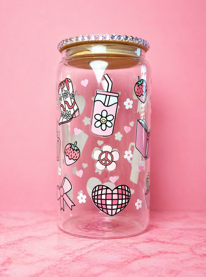 Coquette Bookish Tumbler