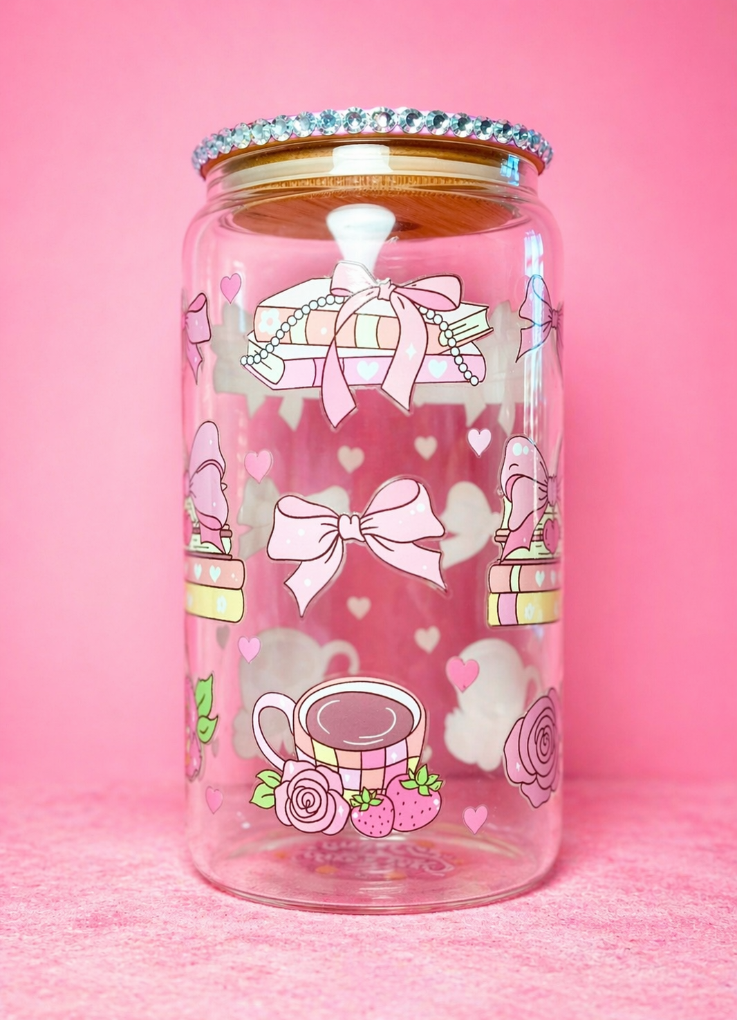 Pastel Bookish Aesthetic Tumbler