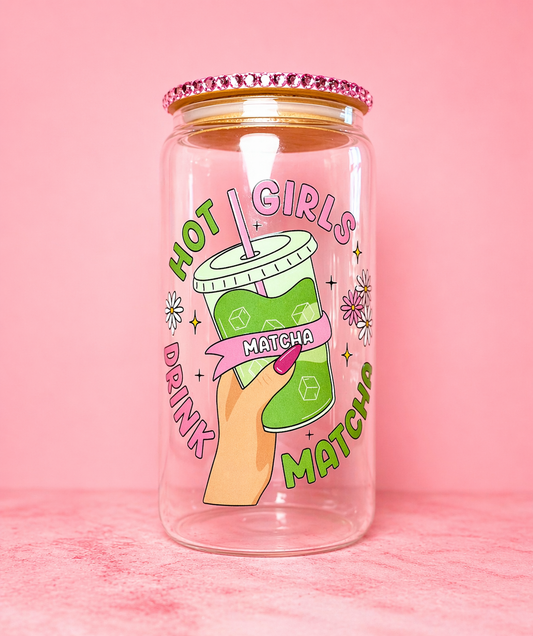 Hot Girls Drink Matcha Tumbler