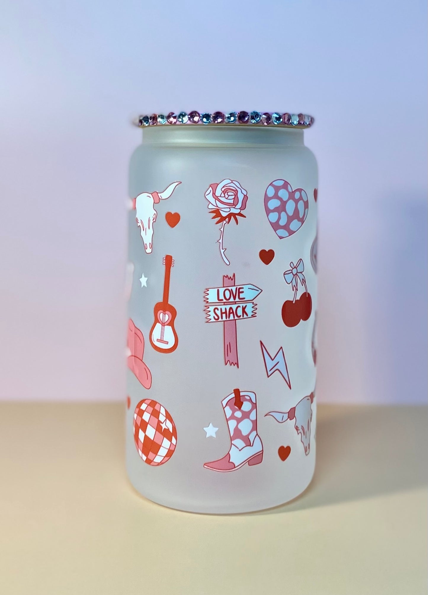 Love Shack Glass Cup