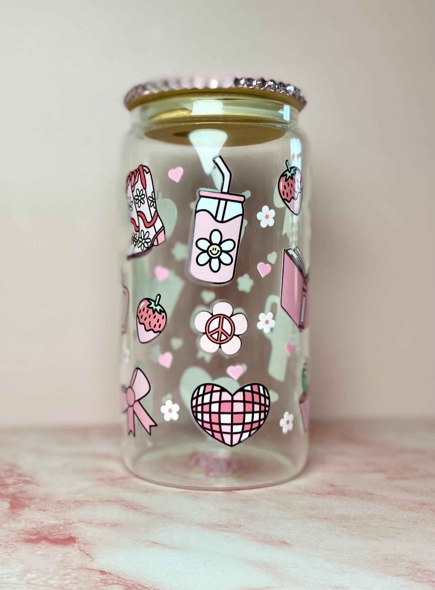 Coquette Bookish Tumbler