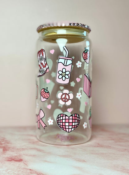 Coquette Bookish Tumbler