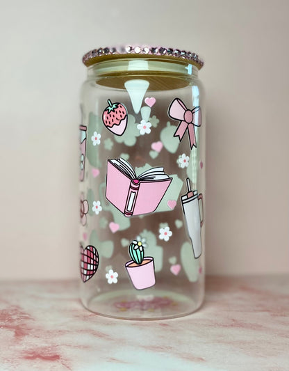 Coquette Bookish Tumbler