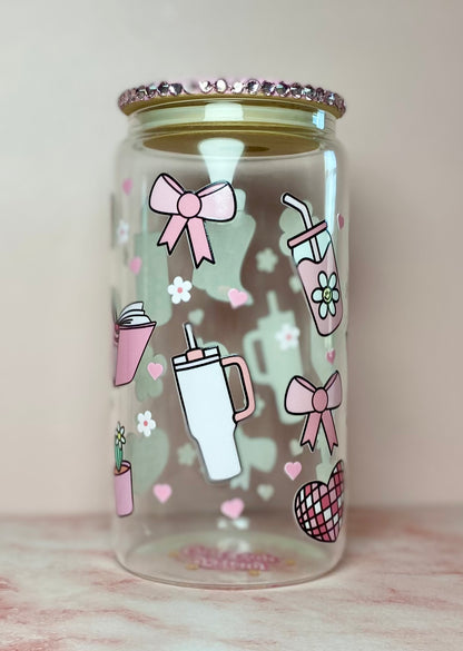 Coquette Bookish Tumbler