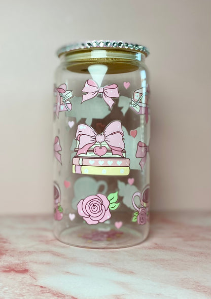 Pastel Bookish Aesthetic Tumbler