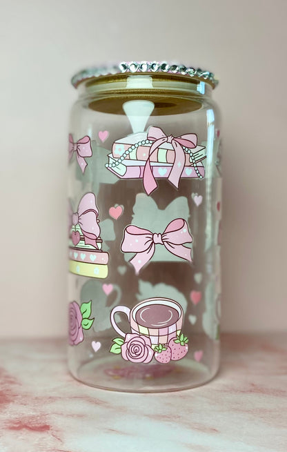 Pastel Bookish Aesthetic Tumbler