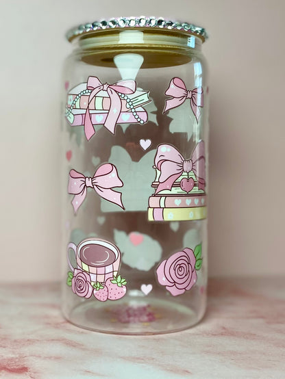 Pastel Bookish Aesthetic Tumbler