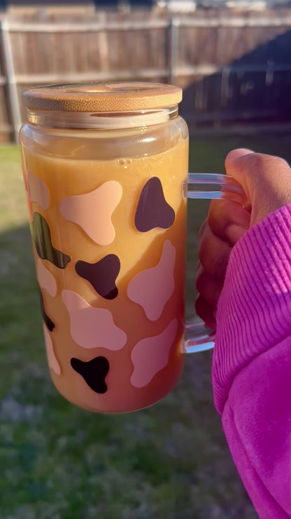 Golden Milky Snow Globe Cup